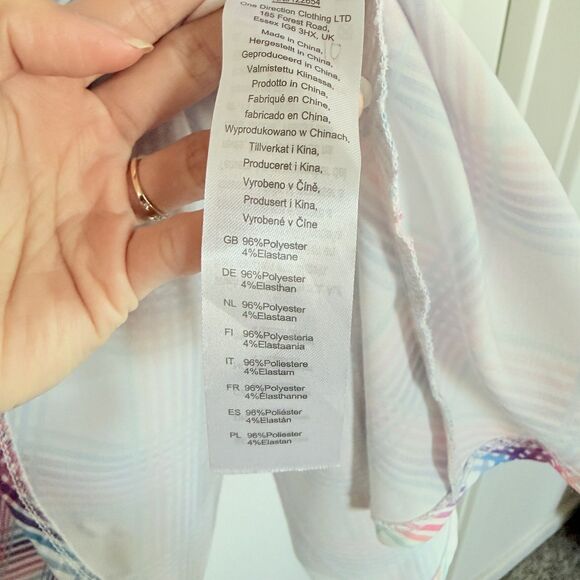 VOODOO VIXEN Vita Rainbow Tartan Fit & Flare Retro Dress XXL - Picture 7 of 15